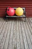 Balls On A Bench_08293